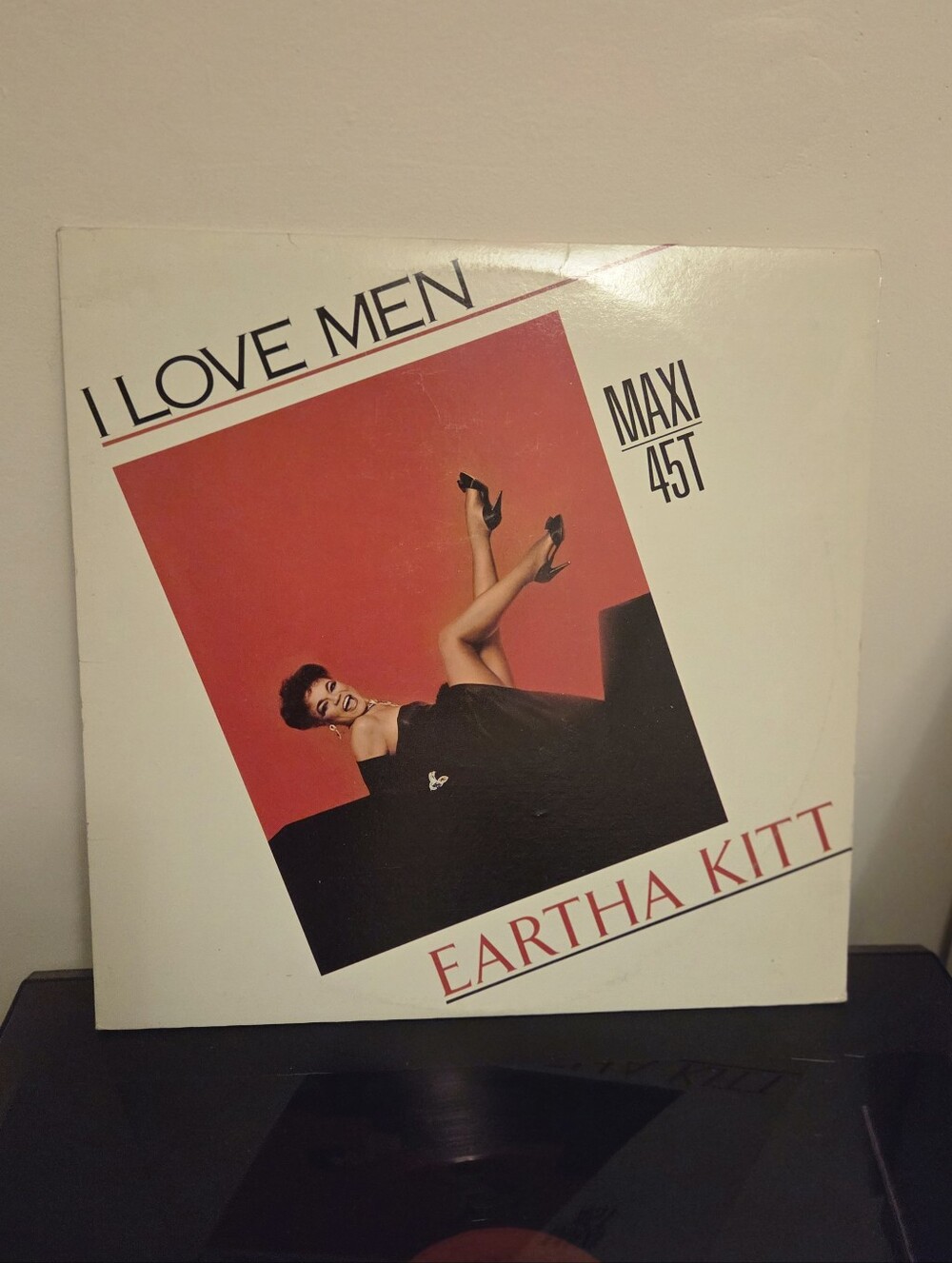 Eartha Kitt "I Love Men" Maxi 45T Vinyl Record